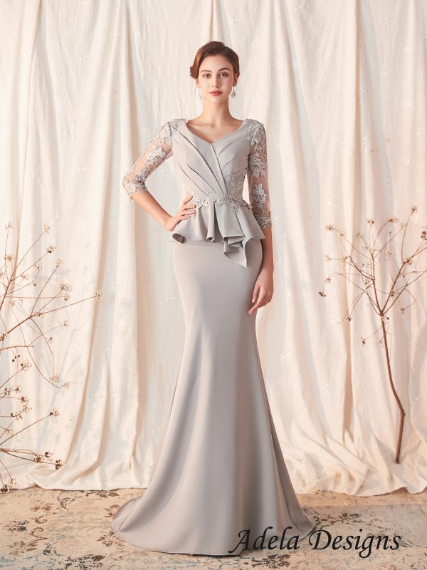 Mermaid FDY Mother of The Bride Dress – Adela Designs