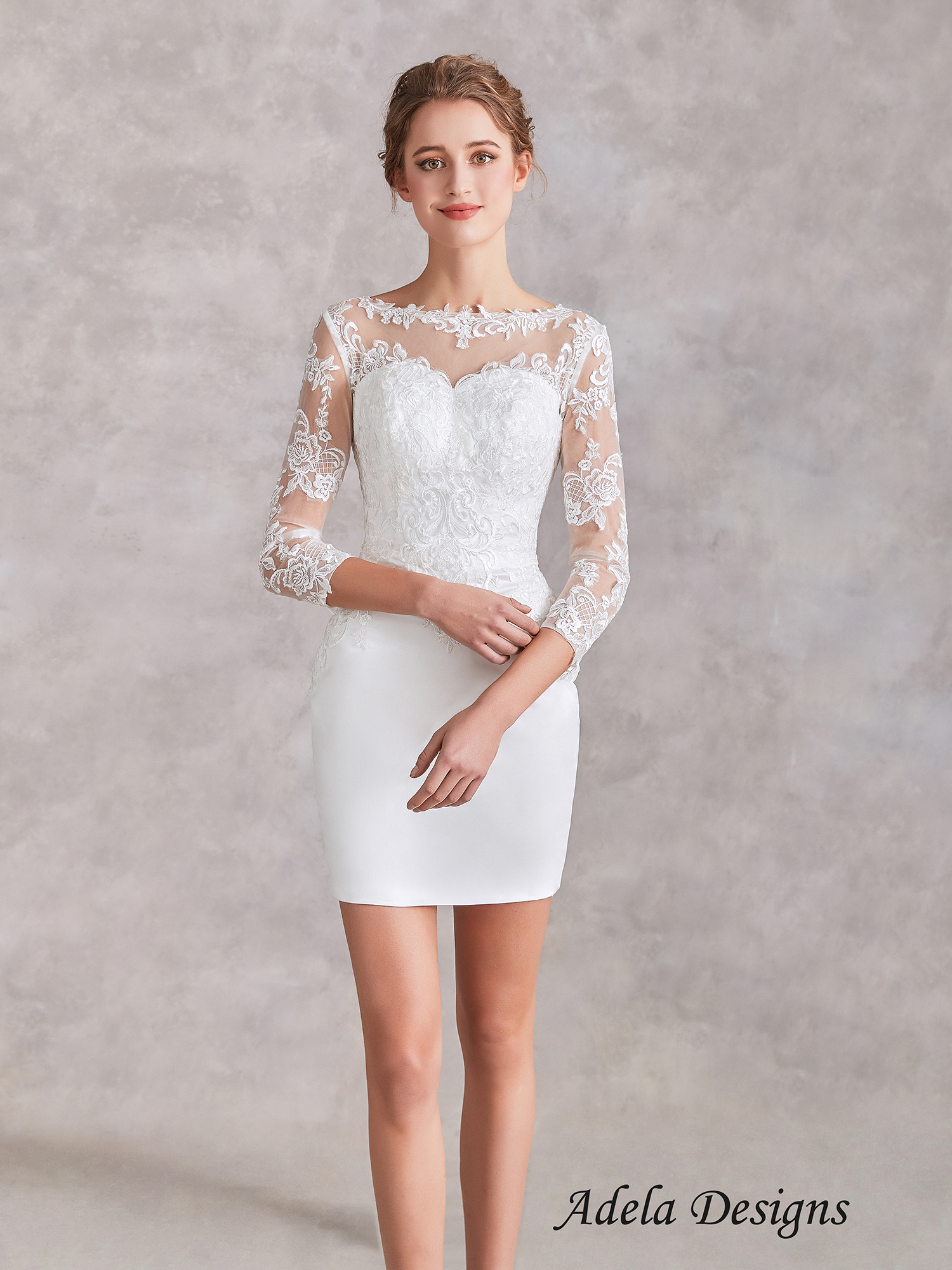 2 In 1 Wedding Dress Detachable Skirt – Adela Designs