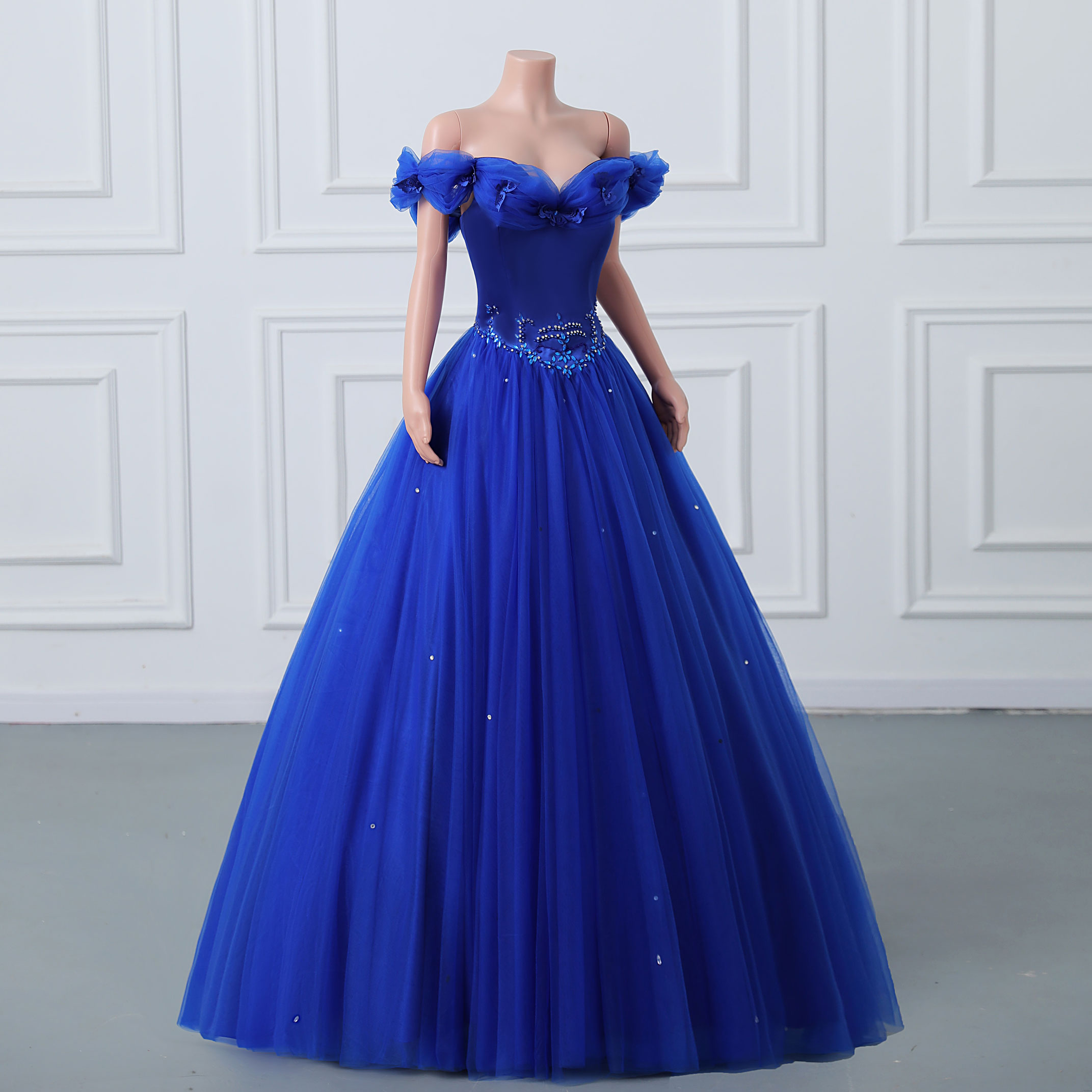 blue princess dress women LIGHT BLUE PRINCESS DRESS main image 1